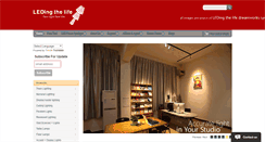 Desktop Screenshot of ledingthelife.com